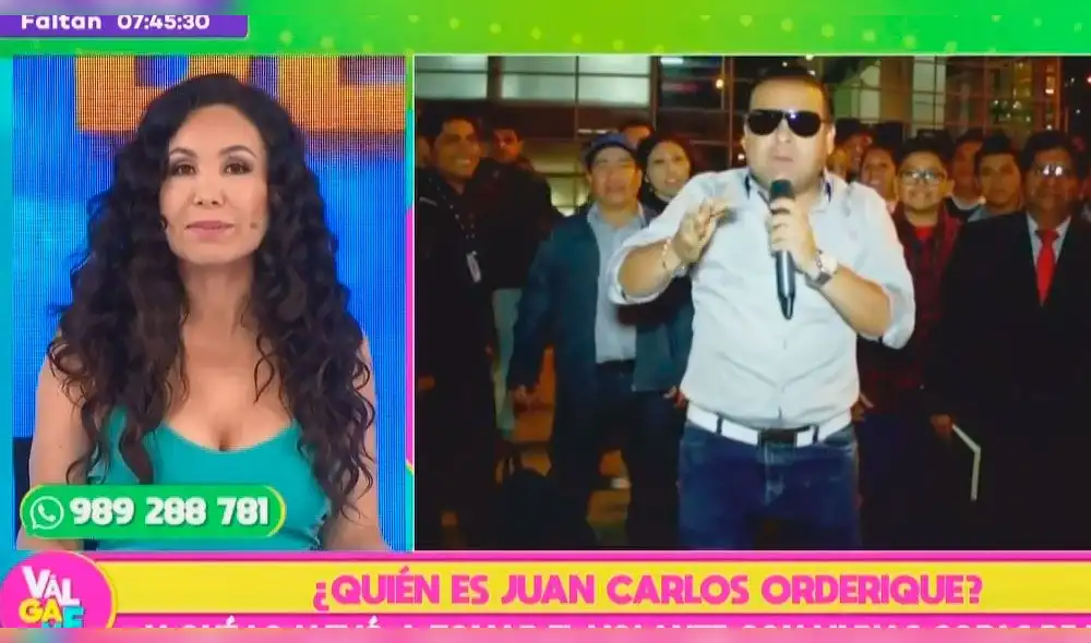 La conductora de "Válgame" se indignó tras revelarse las papeletas que acumulaba el animador de TV.