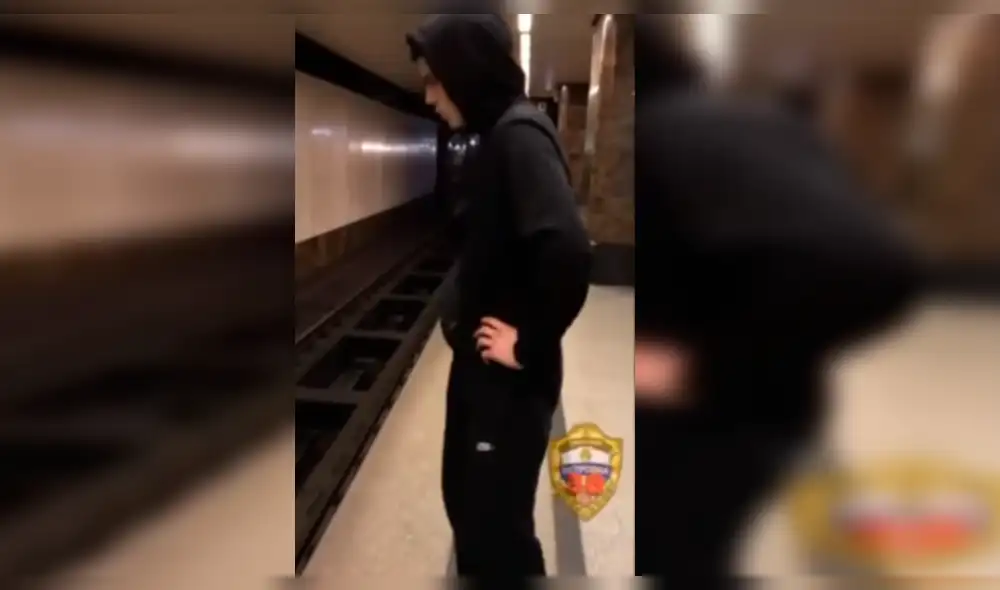YouTube Viral: Graban a youtuber ruso saltando a vías del tren para ganar seguidores [VIDEO]