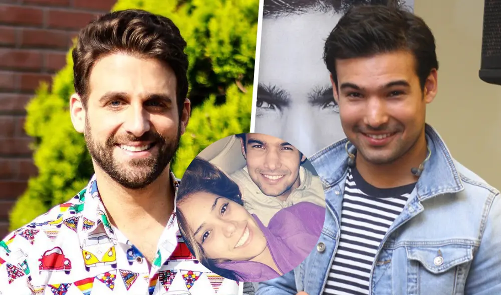 Karen Schwarz comparte fotografía con Ezio Oliva y Rodrigo González se burla de esta. Foto: Composición.