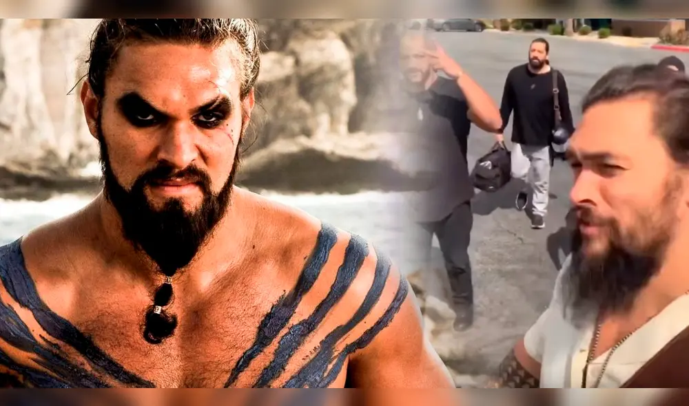 Jason Momoa se sometió a transformación extrema tras despedirse de Aquaman y Khal Drogo