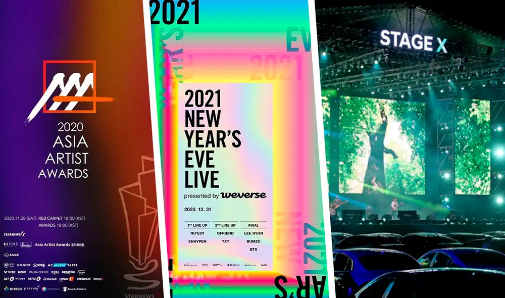 Desarrollo de la pandemia influye directamente en decisiones sobre conciertos y eventos presenciales. Foto: AAA/Big Hit/referencial