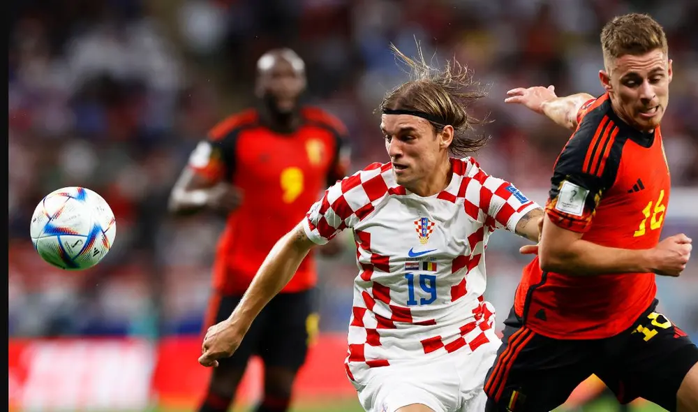 Croacia empató con Bélgica a cero y clasificó. Foto: EFE