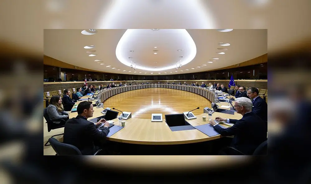 Reunión de la Unión Europea, en Bruselas. Foto: AFP. Reunión de la Unión Europea, en Bruselas. Foto: AFP.