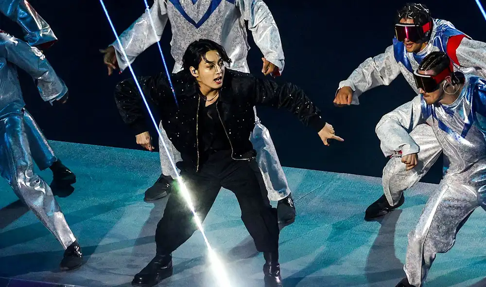 Jungkook es el menor en edad de los 7 integrantes de BTS. Foto: FIFA