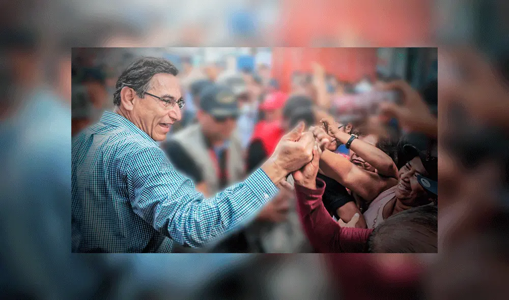 Martín Vizcarra: 76% de peruanos encuestados considera demócrata al presidente Martín Vizcarra: 76% de peruanos encuestados considera demócrata al presidente