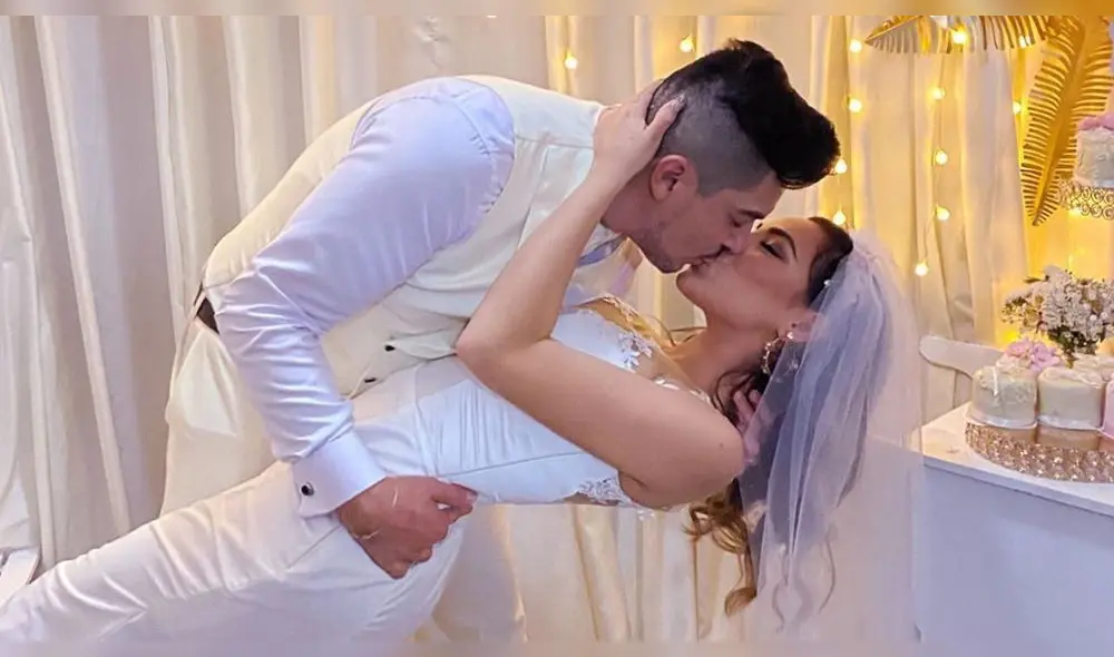 Aída Martínez aclaró en Instagram que el matrimonio fue presenciado en directo por pocas personas. | Foto: Instagram Aída Martínez aclaró en Instagram que el matrimonio fue presenciado en directo por pocas personas. | Foto: Instagram