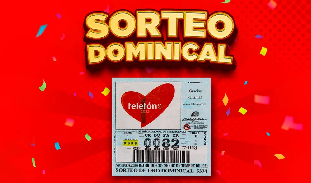 Sorteo Dominical 11 de diciembre