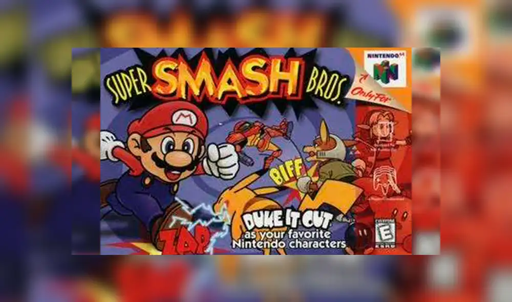 YouTube: desempolva tu Nintendo 64 que Super Smash Bros. cumple 20 años [VIDEO]