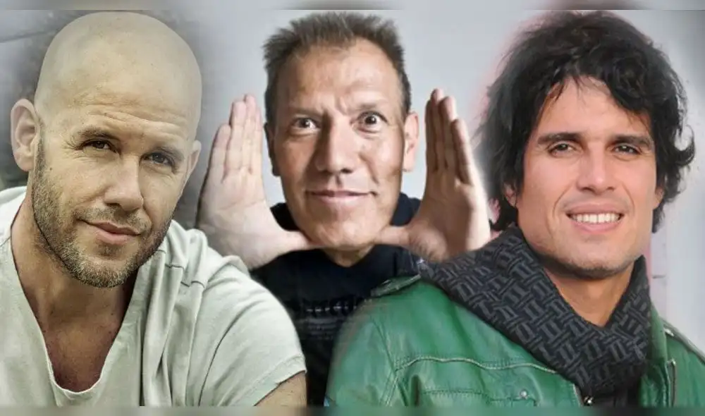 Raúl Romero, Gianmarco y Pedro Suárez Vértiz