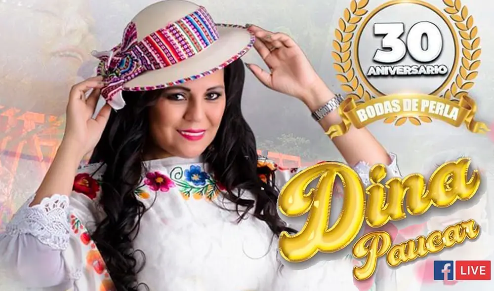 Dina Páucar realizará un concierto virtual el domingo 13 de diciembre, 2020. Foto: Instagram Dinapaucar_