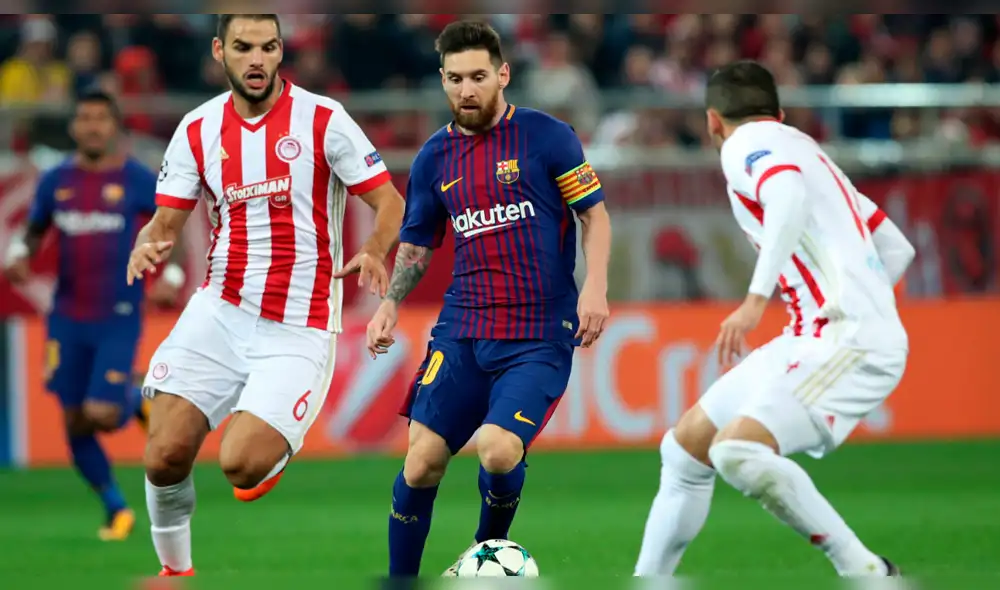 FC Barcelona igualó 0-0 en su visita al Olympiacos por la Champions League [VIDEO]