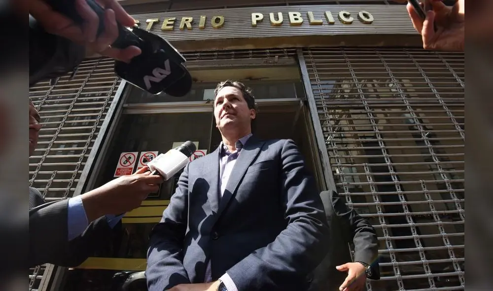 Daniel Salaverry fue vocero de la bancada Fuerza Popular. Foto: Melissa Merino / La República