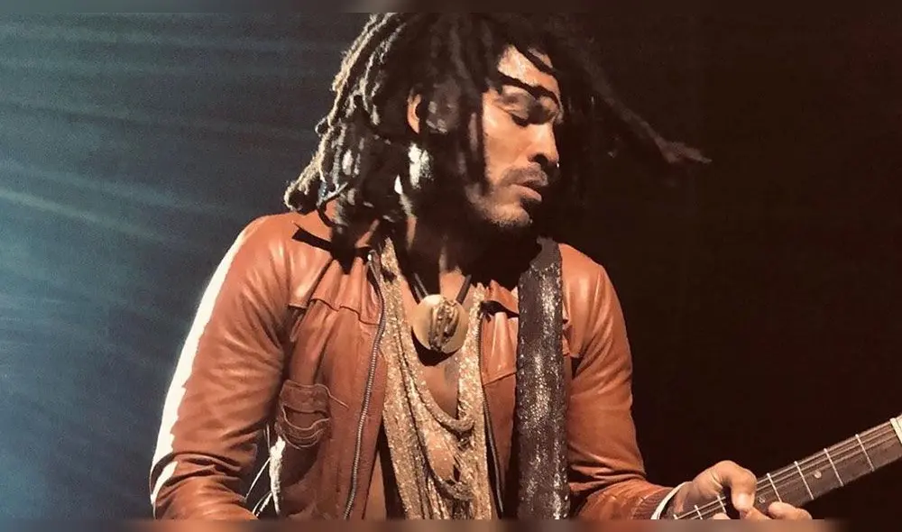 La actriz compartió una foto en sus redes, causando la reacción del cantante Lenny Kravitz