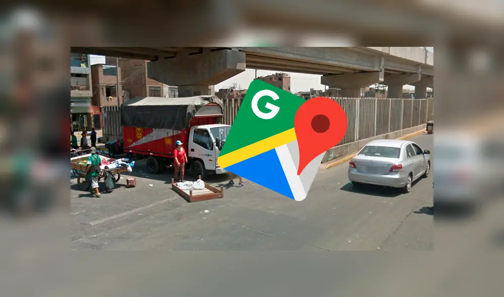 Google Maps: cámaras captan a peruano protegiéndose de insólita forna de los rayos del sol [FOTOS]