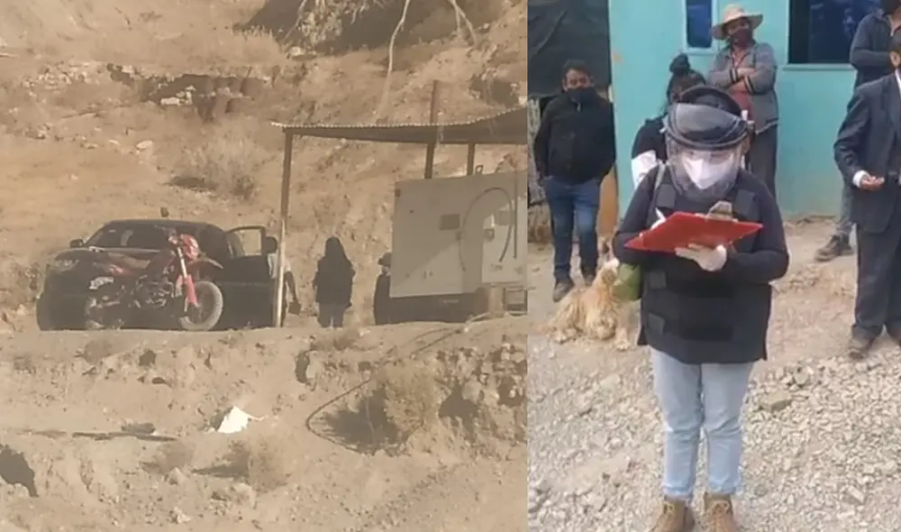 Hecho se registró en el sector de Atico. Foto: captura de Facebook.