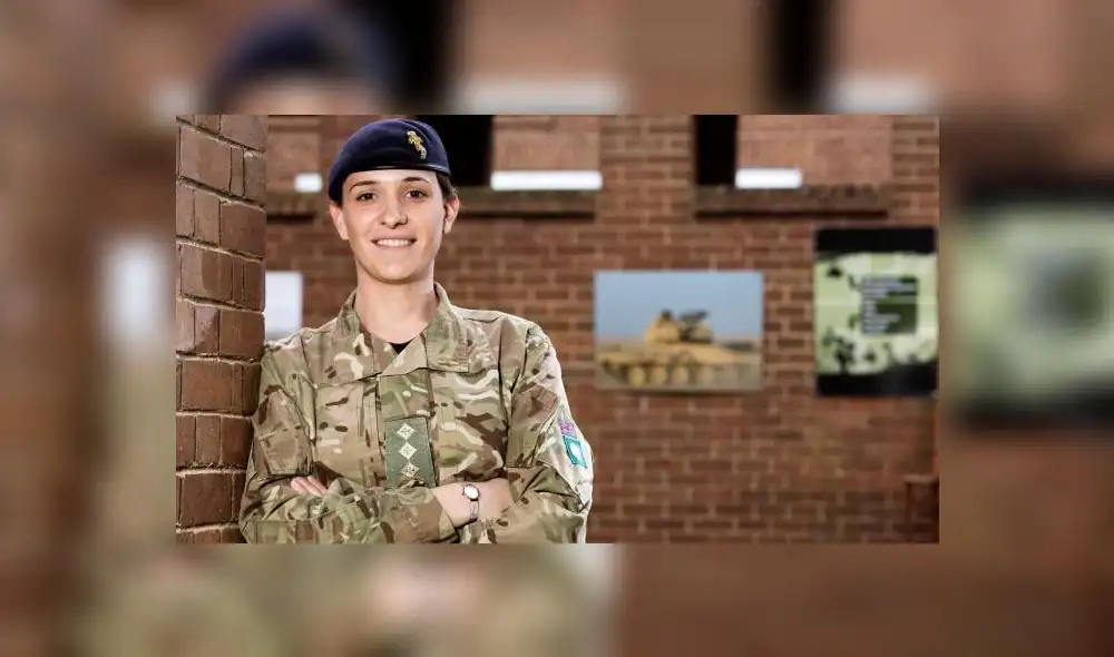 Hannah Graf, la exoficial transgénero condecorada por la corona británica