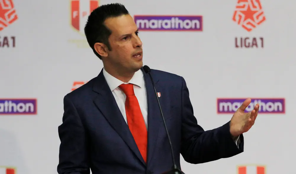 Gerente general de la Liga 1 Movistar se pronuncia sobre la temporada 2021. Foto: Julio Panta
