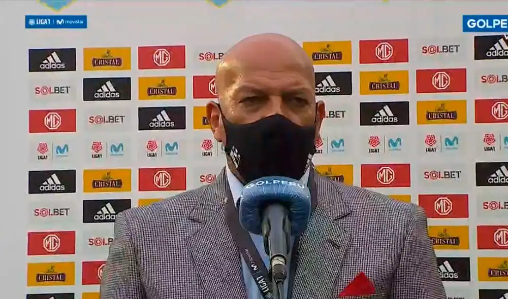 A nivel individual, Roberto Mosquera logró el bicampeonato, luego de su obtención con Deportivo Binacional en el 2019 y Cristal 2020. Foto: captura GolPerú A nivel individual, Roberto Mosquera logró el bicampeonato, luego de su obtención con Deportivo Binacional en el 2019 y Cristal 2020. Foto: captura GolPerú