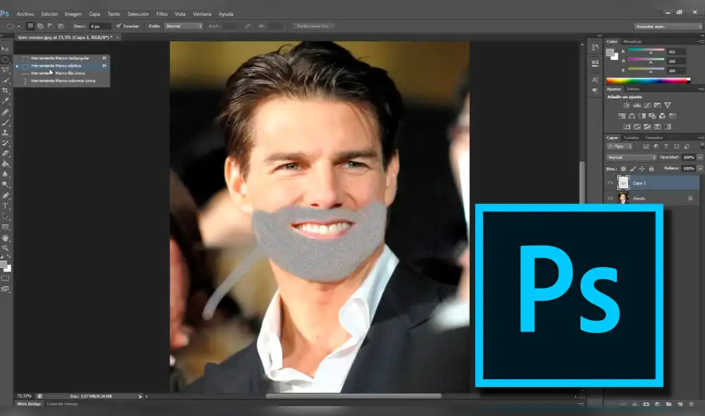 Photoshop: Aprende a colocar barba de manera fácil y rápida [FOTOS]