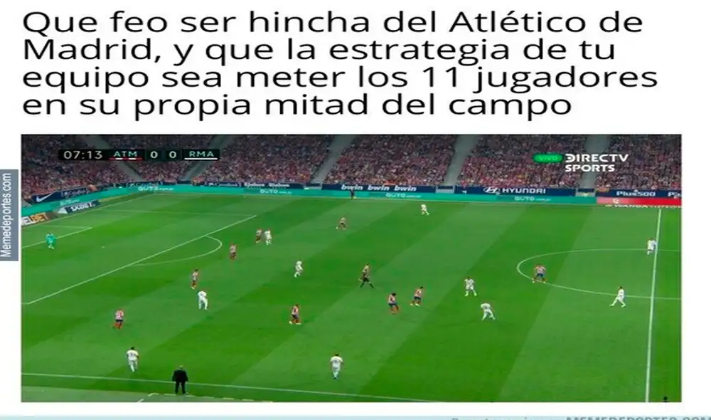 El derbi madrileño no pasó del 0-0. Real Madrid y Atlético Madrid se quedaron con un punto cada uno, tras empatar en partido correspondiente a la fecha 7 de la Liga Santander. El derbi madrileño no pasó del 0-0. Real Madrid y Atlético Madrid se quedaron con un punto cada uno, tras empatar en partido correspondiente a la fecha 7 de la Liga Santander.