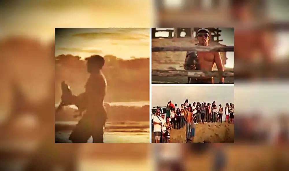 Joven arriesga su vida por salvar a un perro en Punta Hermosa | VIDEO