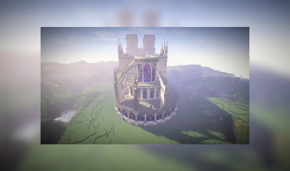Réplica en Minecraft de la Catedral de Notre Dame demuestra su impresionante arquitectura [FOTOS Y VIDEO]