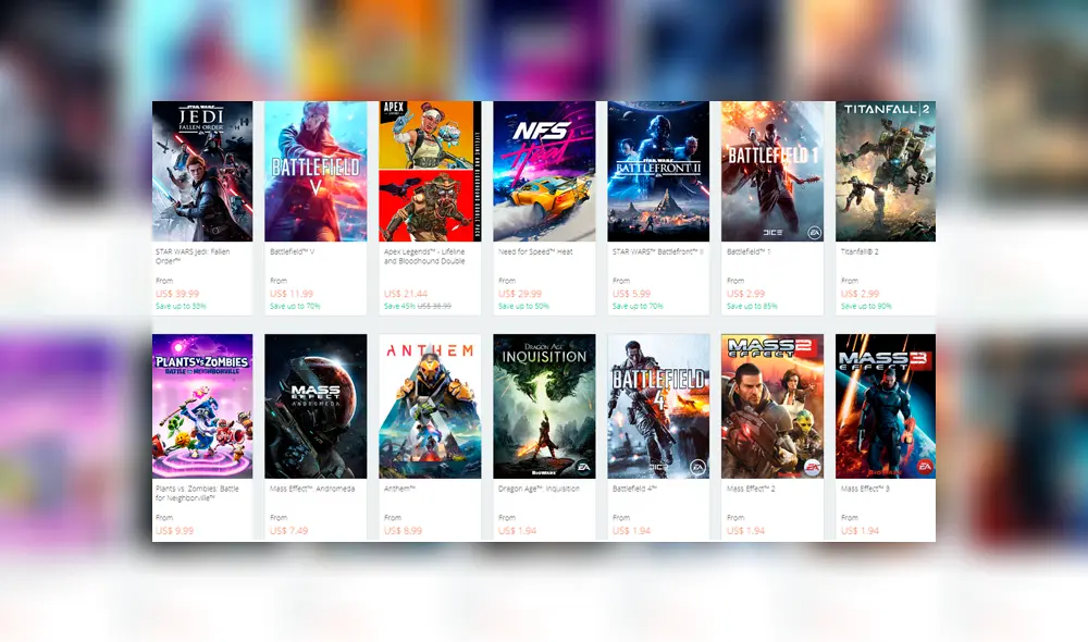 Las ofertas alcanzan hasta el 85 % de descuento. Las ofertas alcanzan hasta el 85 % de descuento.
