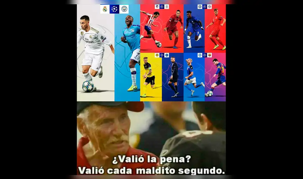 Memes del Sorteo de la Champions League 2019-2020. Foto: Facebook. Memes del Sorteo de la Champions League 2019-2020. Foto: Facebook.