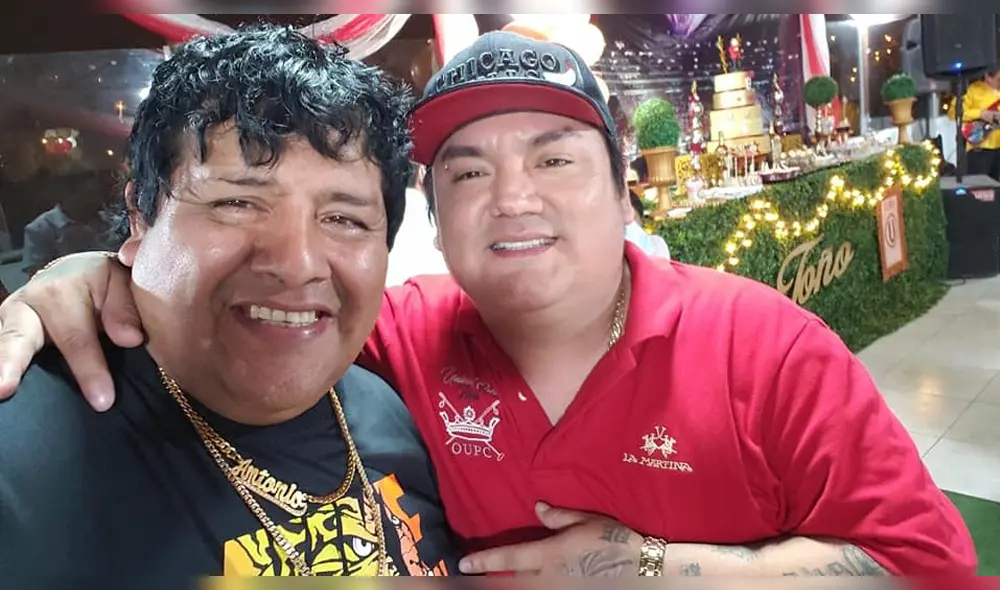 Toño Centella con Chacalón Jr Toño Centella con Chacalón Jr