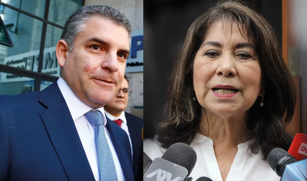 El fiscal lamentó que la congresista no quiera respetar la ley y mandatos judiciales. Foto: composición La República