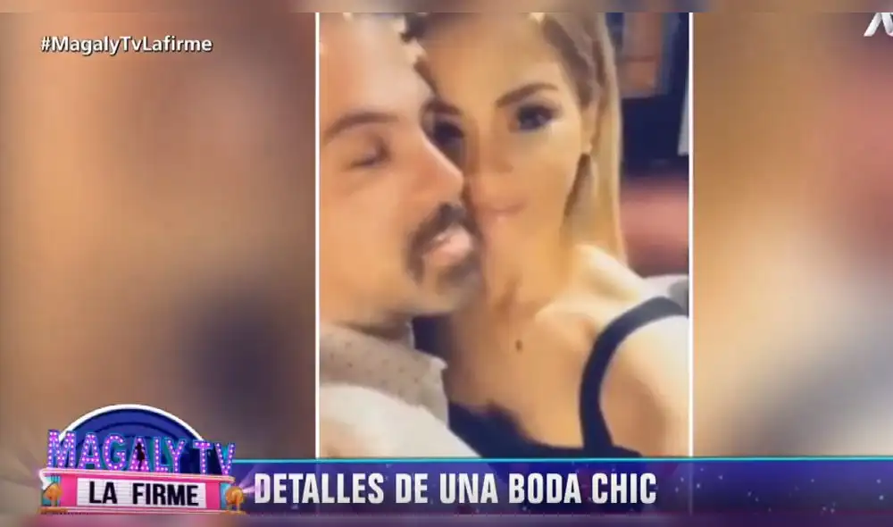 Magaly Medina funge de organizadora del fallido matrimonio de Sheyla Rojas