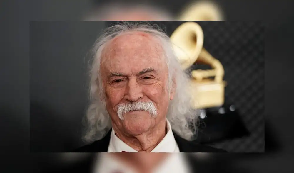 David Crosby falleció a los 81 años. Foto: Reuters