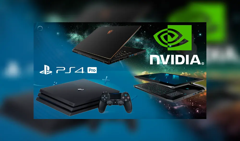 CES 2019: NVIDIA compara nueva línea de laptop gamers con PS5 y PS4 Pro