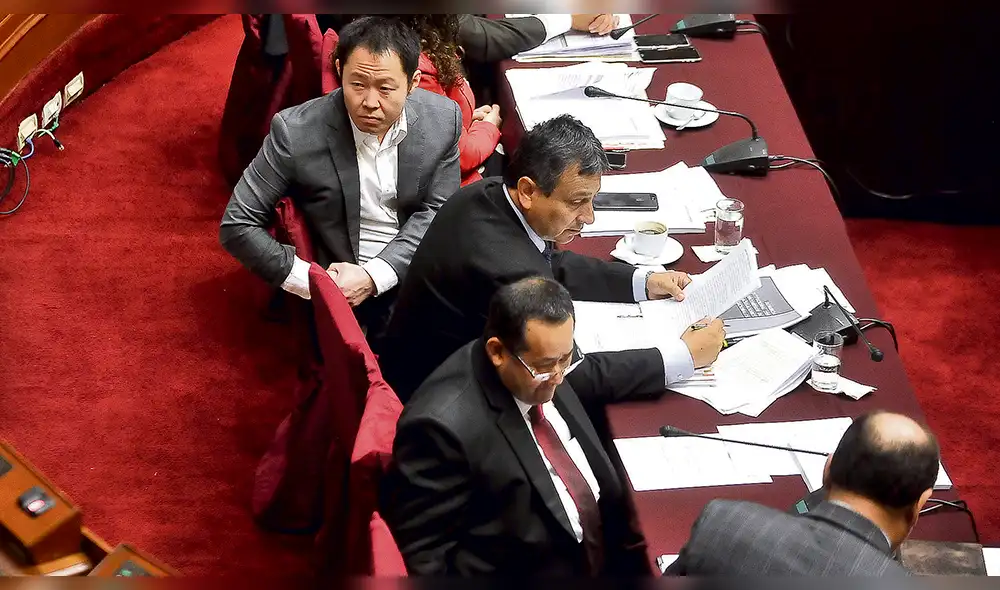Pleno decidirá futuro de Kenji, Bocángel y Ramírez