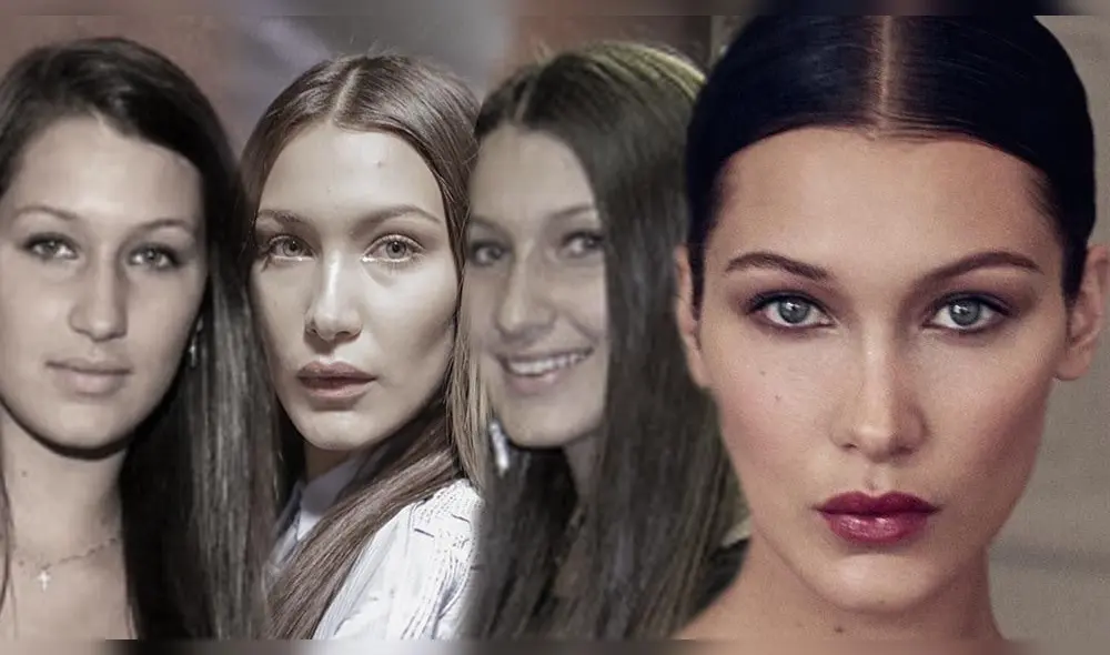 Antes y después de Bella Hadid: La transformación de “la mujer más bella" [FOTOS]