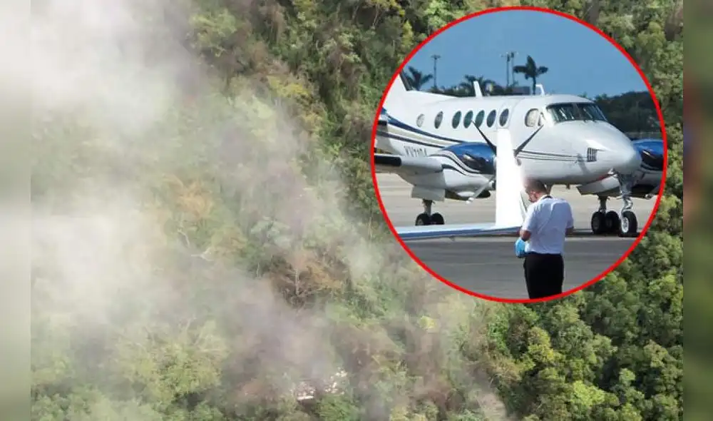 Américo de Grazia publica video donde se aprecia supuesto rescate de oro que venía en el avión siniestrado. Foto: Captura.