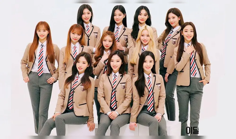 Fans tocados por la inclusión de LOOΠΔ de 'no binario' como género en su página de promoción de EE. UU. Crédito: Instagram