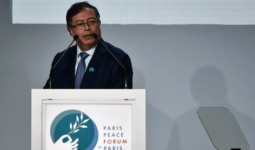 Por lo que respecta a la política antidrogas, Gustavo Petro señaló que desde su lanzamiento por parte de EE. UU. hace 50 años “han muerto un millón de latinoamericanos”. Foto: AFP