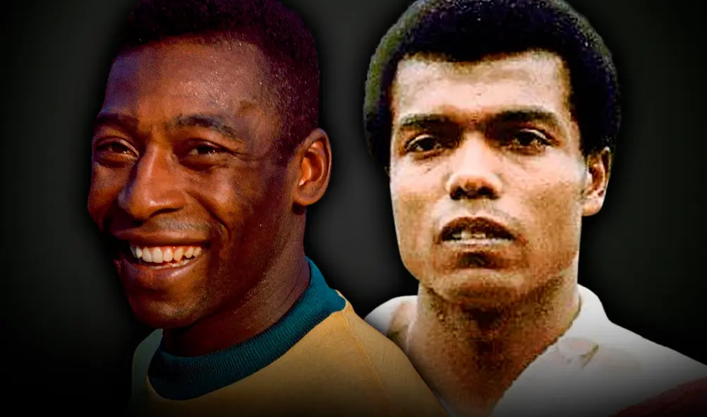 Pelé llenó de elogios a Teófilo Cubillas tras su gran presentación en México 1970. Foto: composición de Gerson Cardoso