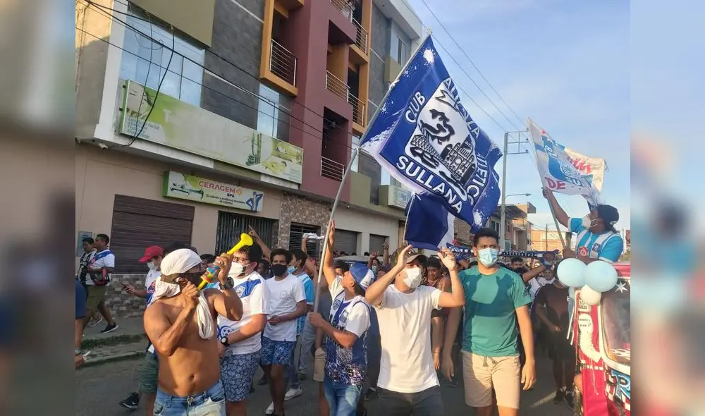 Barristas armaron su propia fiesta en Sullana. Foto: Cortesía Mariana Vásquez.