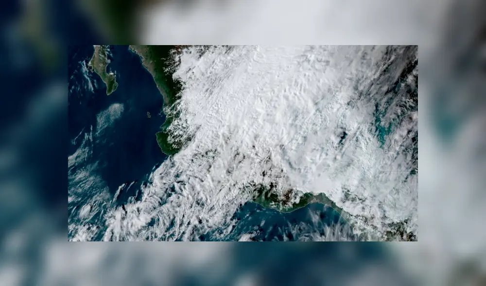 Las imágenes provienen del satélite GOES. (Foto: NOAA)