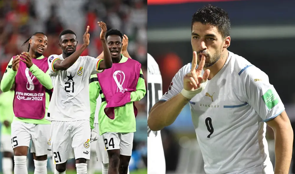 Ghana y Uruguay se verán las caras tras 12 años. Foto: Composición AFP/EFE Ghana y Uruguay se verán las caras tras 12 años. Foto: Composición AFP/EFE