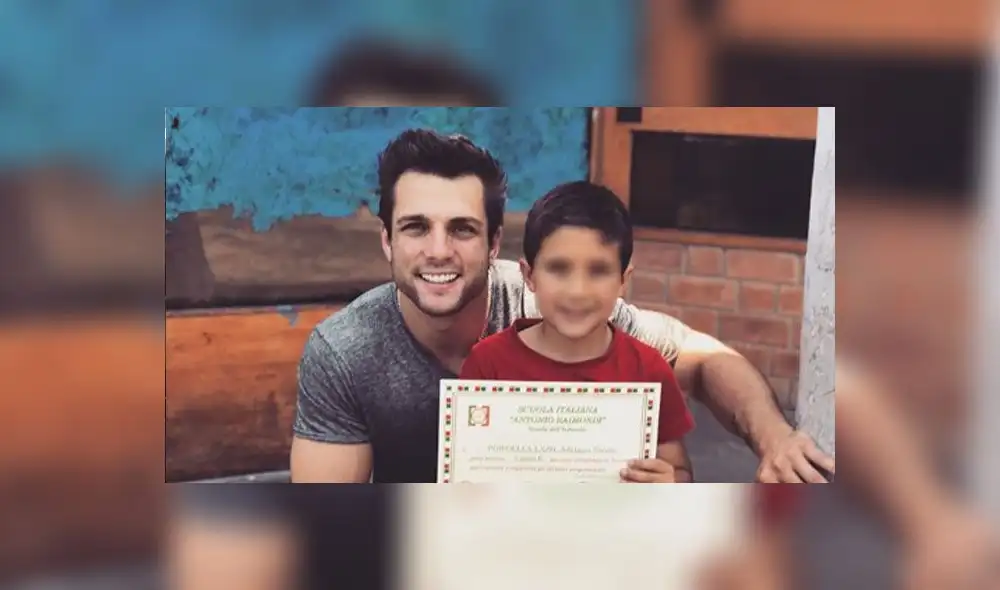 Nicola Porcella se enoja con su hijo por comentario que hizo al verlo bailar