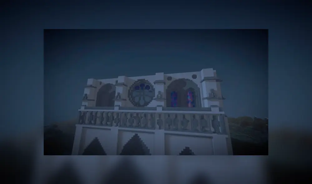 Réplica en Minecraft de la Catedral de Notre Dame demuestra su impresionante arquitectura [FOTOS Y VIDEO]
