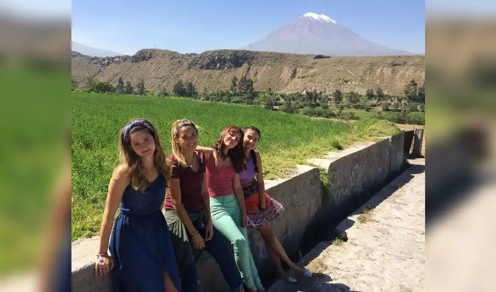 Michelle Alexander: inicia grabaciones de 'Mujercitas' en Arequipa|FOTOS