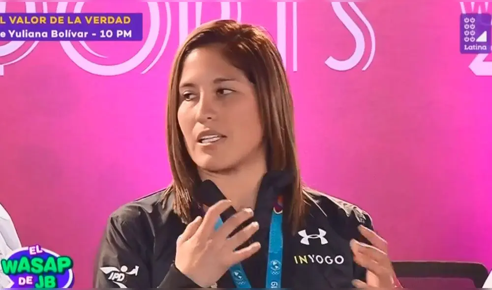 La periodista se presentó en el programa de Jorge Benavides