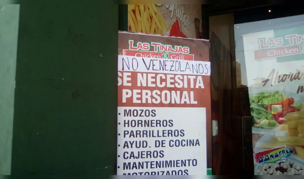 Acusan a restaurante por discriminación a venezolanos Acusan a restaurante por discriminación a venezolanos