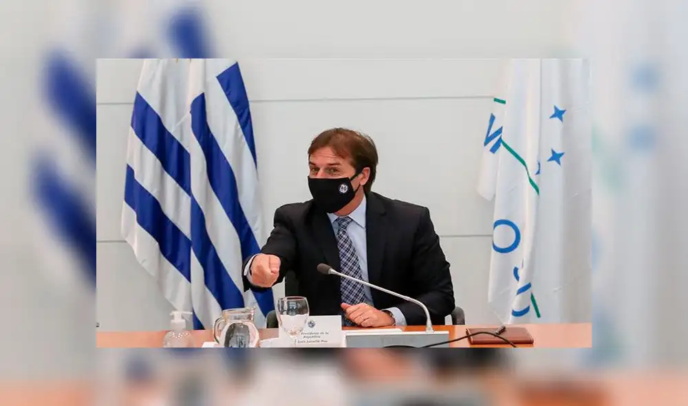 El dignatario de Uruguay, Luis Lacalle Pou, en un evento oficial. Foto: EFE El dignatario de Uruguay, Luis Lacalle Pou, en un evento oficial. Foto: EFE