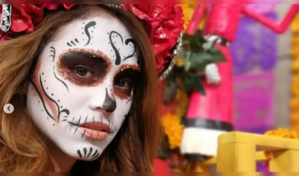 Famosas mexicanas se convierten en catrinas con excéntrico maquillaje [FOTOS]