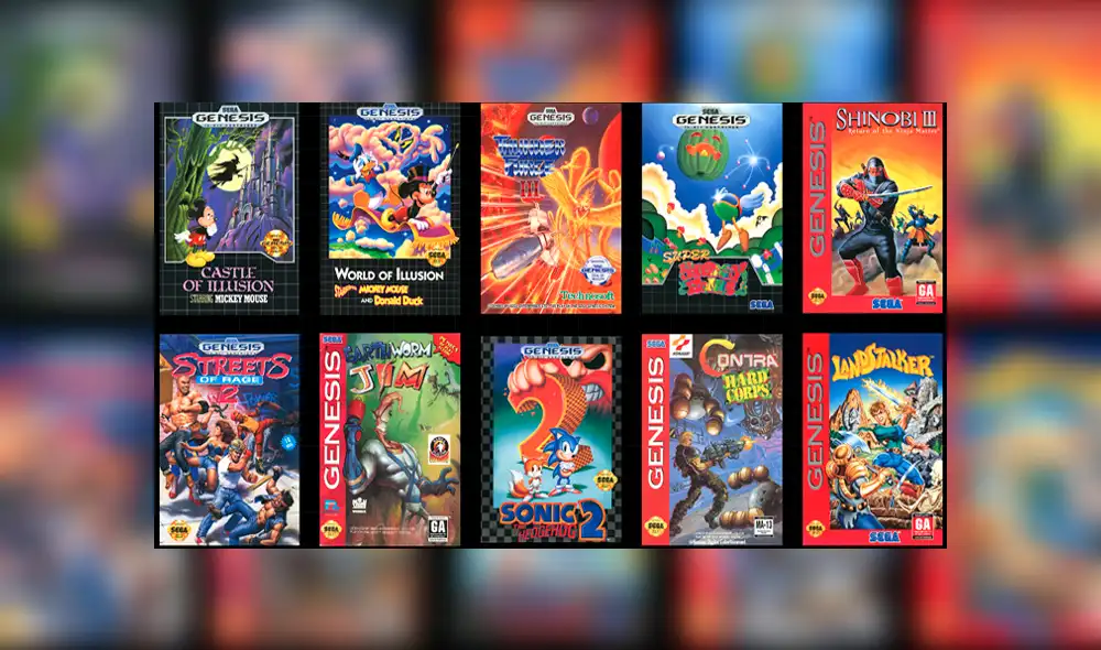 Sega Genesis Mini: se revelan diez nuevos videojuegos para la mítica consola [FOTOS]